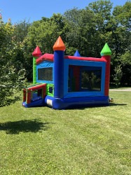 Rainbow Bounce House