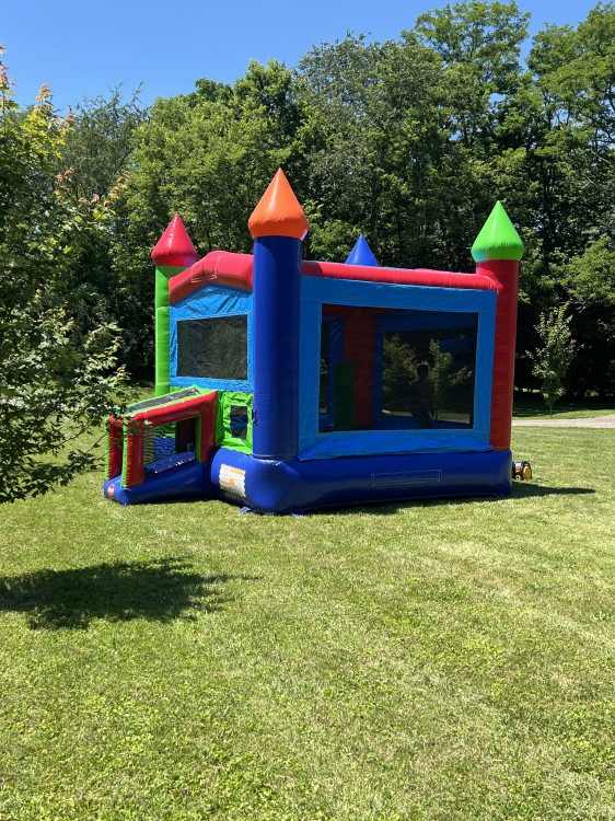 Rainbow Bounce House